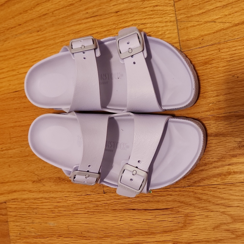 Birkenstock Arizona EVA Sandals, size 36, Lilac - Picture 3 of 9
